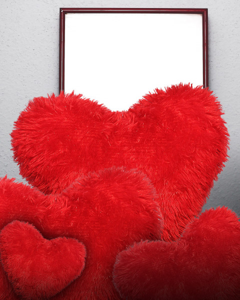 Red Love Happy Valentine's Day Editing Background For PicsArt CB