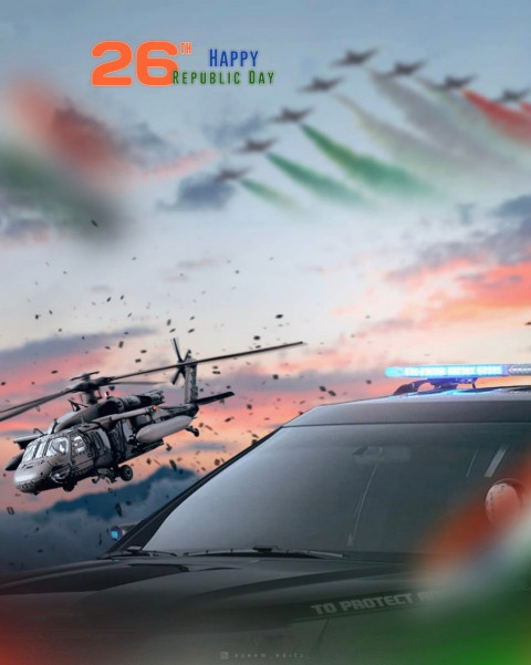 Republic Day Background Cb For Editing Photoshop & Picsart With Car
