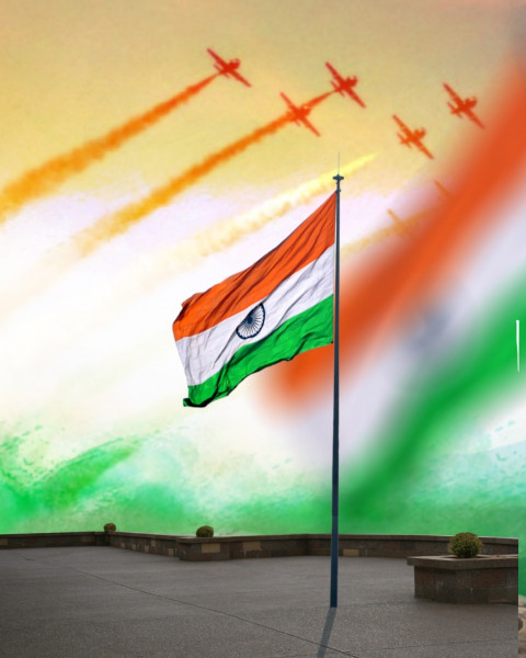 Republic Day Background For Picsart & Photoshop Editing Cb