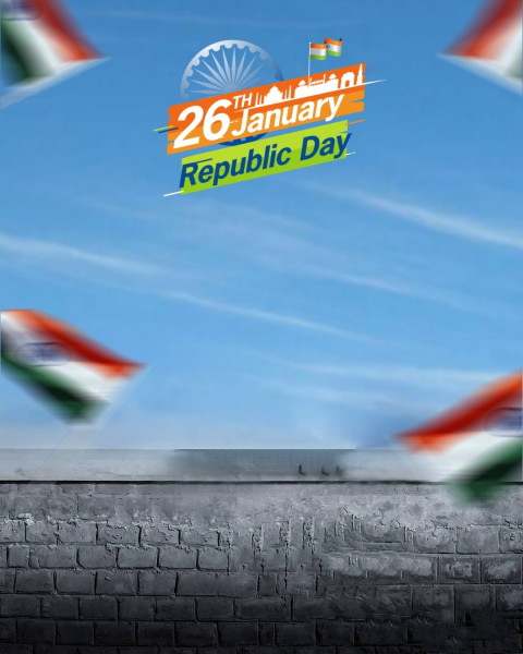 Republic Day Background For Picsart & Photoshop Editing Sky