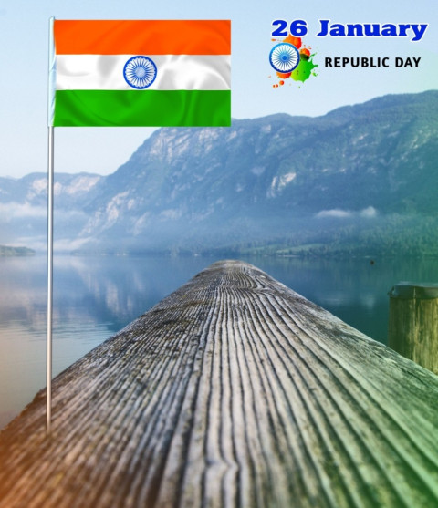 Republic Day India Tiranga Background HD For CB Editing Images