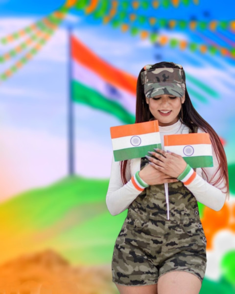 Republic Day Tiranga Background CB Editing With Indian Flag Wallpaper
