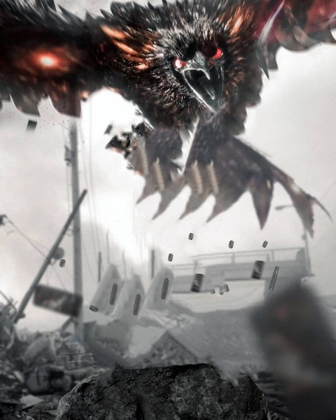 Robot Movie Poster Background For Editing