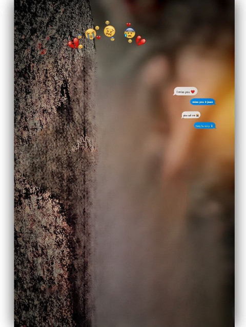 Sad chatting CB Editing Background