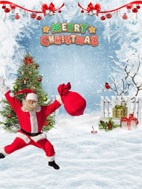 🔥Santa Claus Christmas Background Images for Photoshop | PngBackground