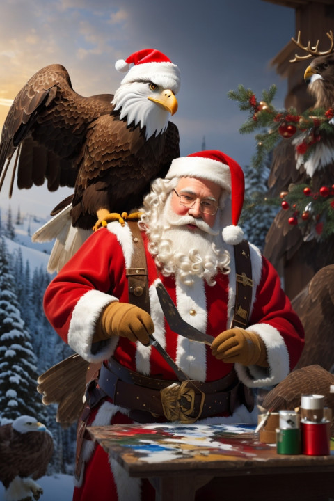 Santa Claus Images HD For Editing Wallpaper CB Background
