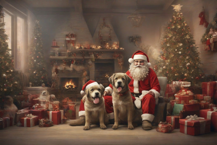 Santa Claus Wallpapers in Home Desktop Image HD Status Photo