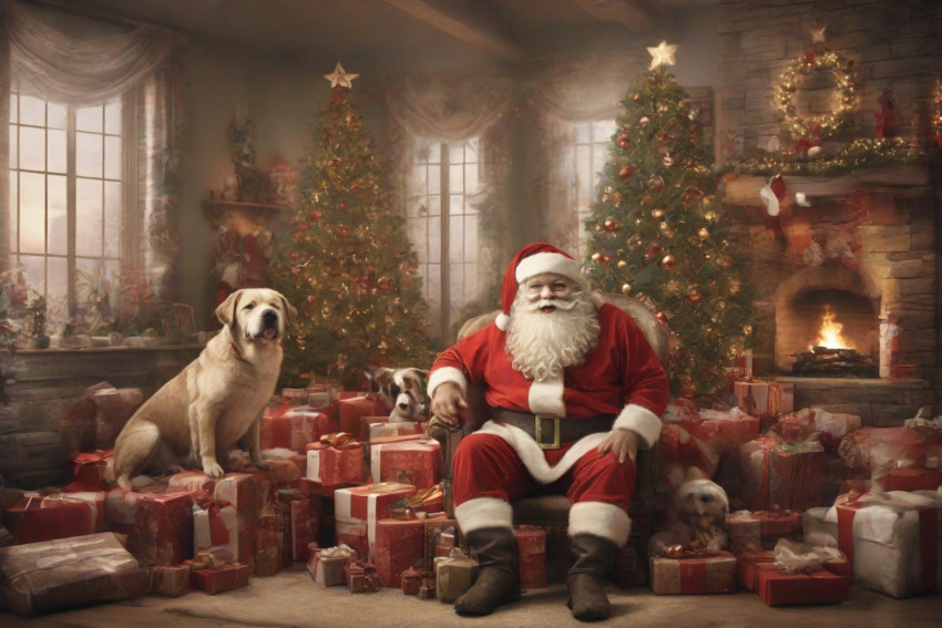 Santa Claus Wallpapers in Home Desktop Image HD Status Photo
