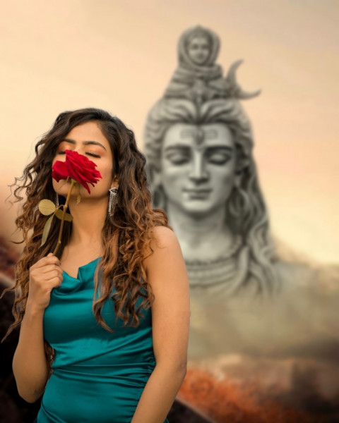 Sawan Photo Editing CB PicsArt Mahadev Background