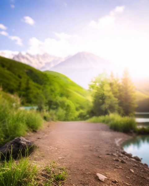 Sky Free Nature Photo Editing Blur Background