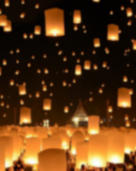 Sky Lanterns 4k Editing Background Full HD