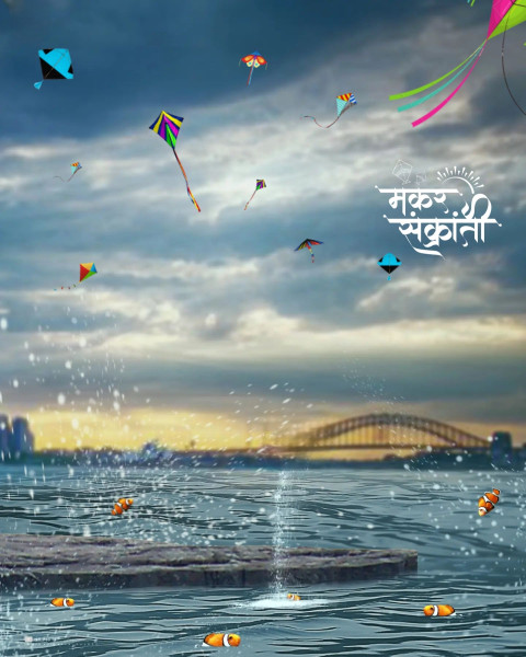Snapseed Makar Sankranti Editing Background HD