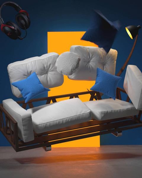 Sofa Photo Editing Background Download