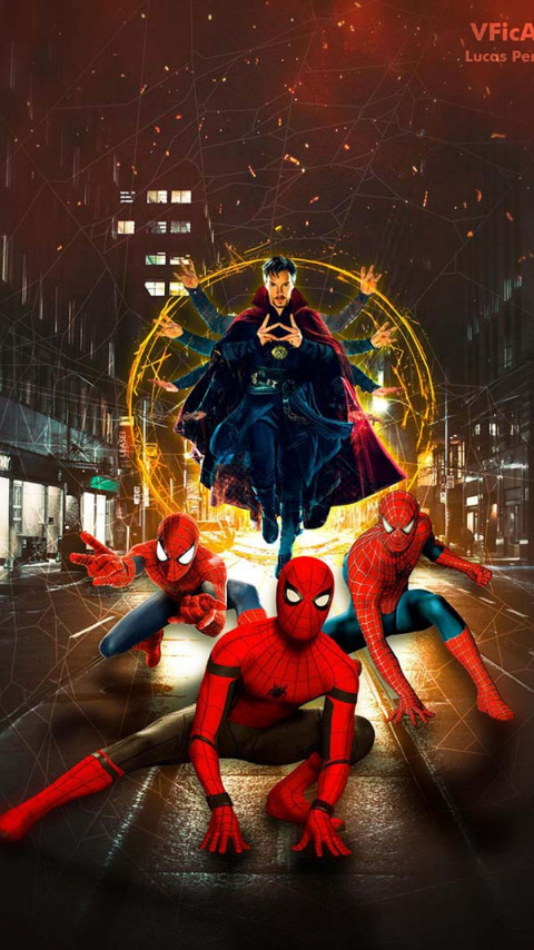 Spiderman No Way Home Background HD Mobile Wallpaper