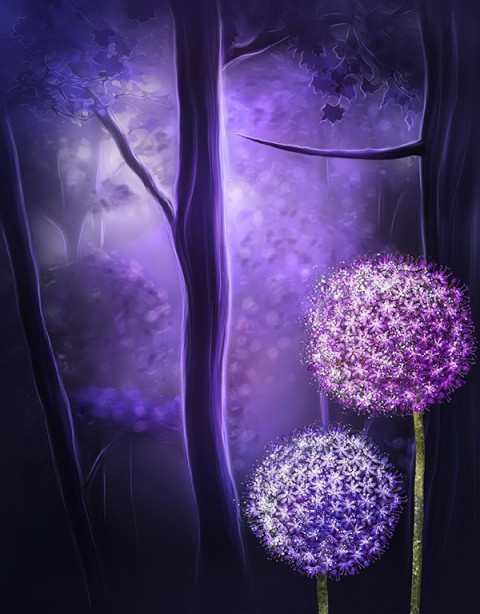 Studio Background HD With Blue Tone