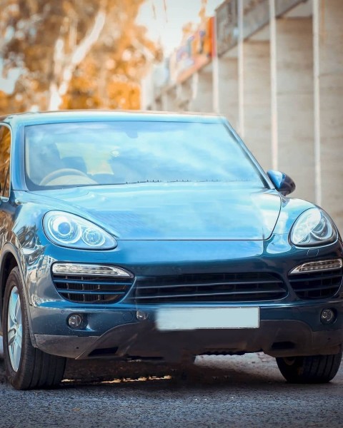 Stylish Blue Car Cb Editing Background
