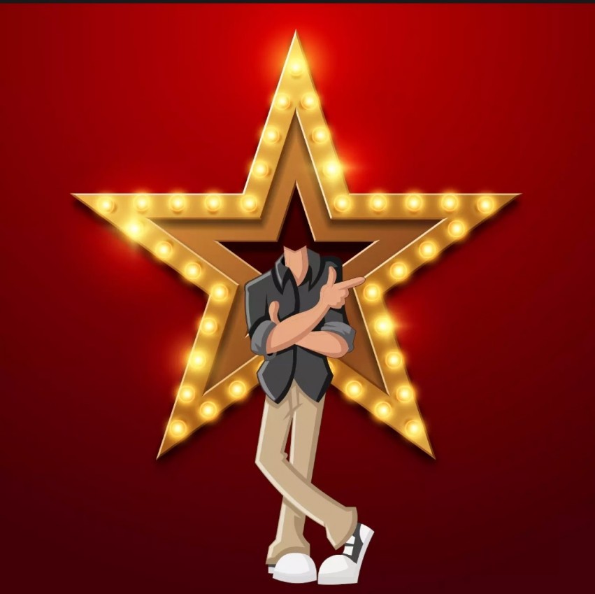 Stylish Cartoon Pic Without Head Full HD