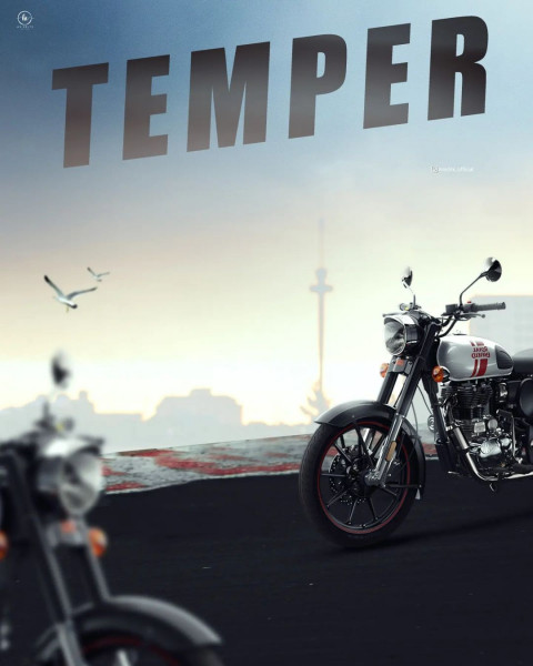 Temper Photo Editing New PicsArt Bike Background