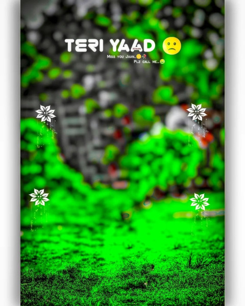 Teri yaad CB Background for Editing