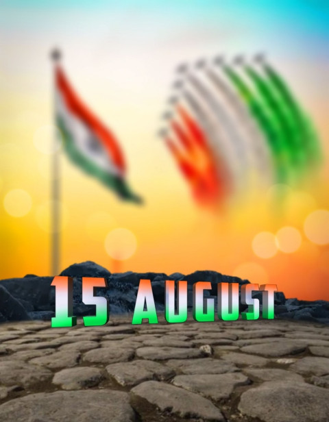 Tiranga 15 August Photoshop HD Editing Background Wallpapers