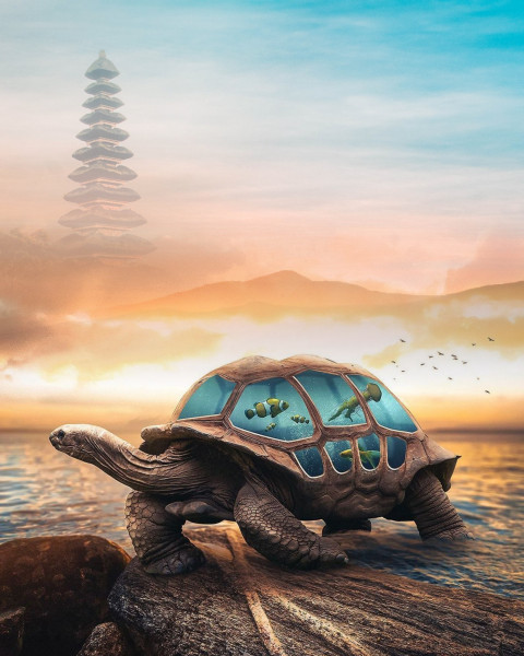 Tortoise Editing Background Cb Picsart Photo