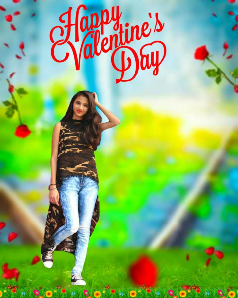 Valentine Day PicsArt Editing Background Full HD For Picsart With Girls