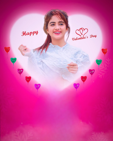 Valentine's Special HD Background For Editing