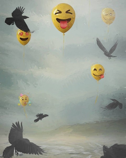 Viral Emoji CB Background Free Download