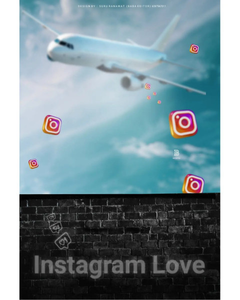 Viral Instagram Love CB Editing Background HD For Photoshop