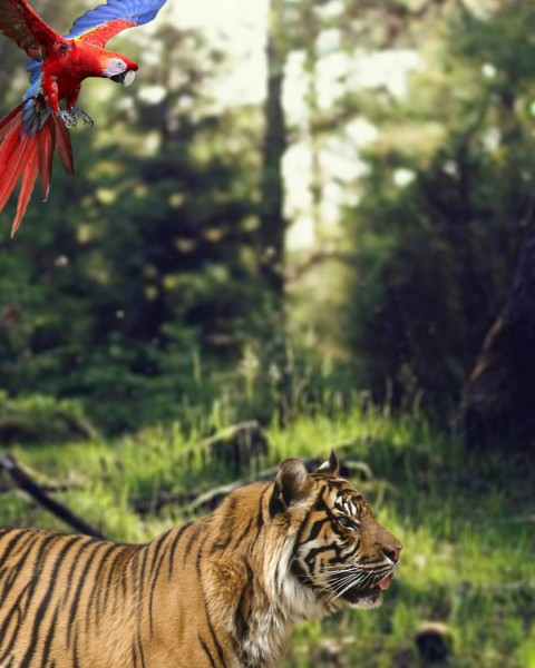 Viral Tiger Editing Background For Picsart Photo Hd