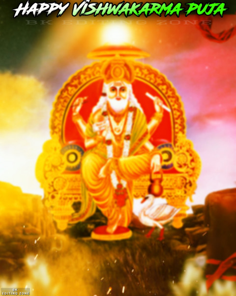 Vishwakarma Baba Editing CB PicsArt Background Full HD