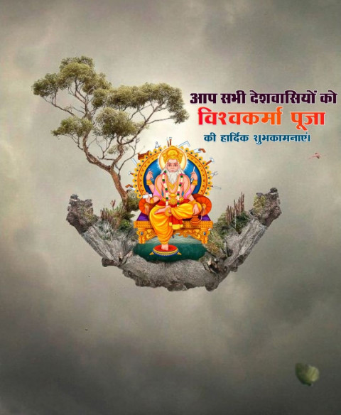 Vishwakarma Puja Editing Background Full HD PicsArt
