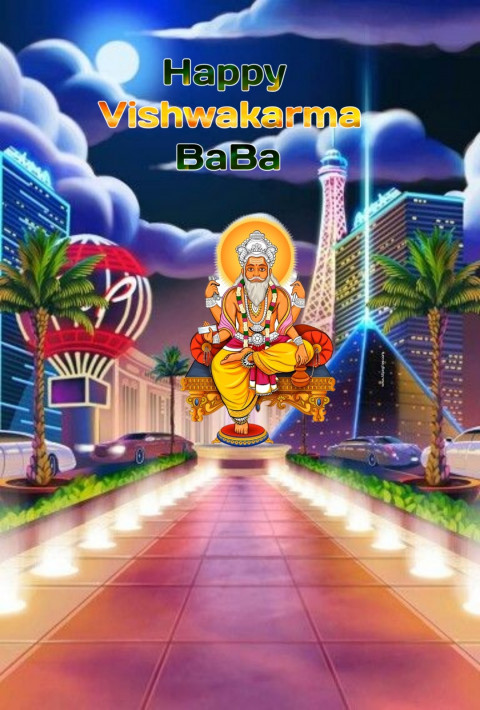 Vishwakarma Puja HD Background Download For Photo Editing Image