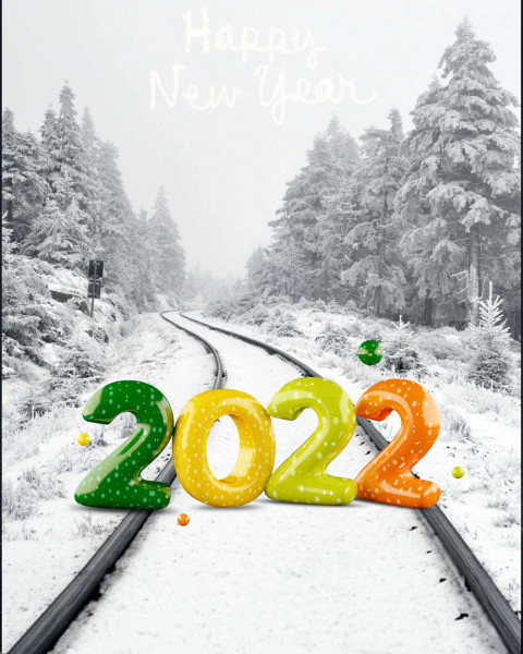Winter 2022 New Year Editing Background PicsArt CB