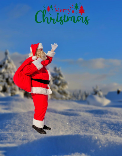 Winter Santa Claus Stock Images New For Merry Christmas Editing Pictures