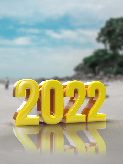 Yellow New Year 2022 Background Editing For Picsart & Photoshop