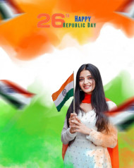 26 january 2024 Background With Cute Girl Images Free Picsart Png Photo