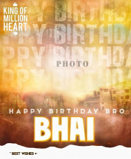 Bhai Marathi Banner Material Background Full HD