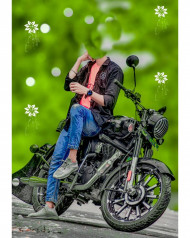 Bullet RaJa CB Background Snapseed Bike Face Cut Editing
