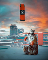 Cat Poster Photo Editing Background Sony Jackson