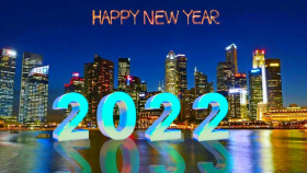 CB PicsArt Editing Happy New Year Background HD 2022City