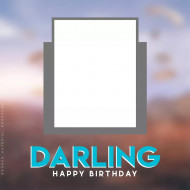 Darling Banner CB Editing Background HD Download