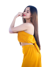 🔥Deshi Girls Clipart Png In Yellow Dress Images HD Free Transparent