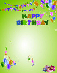 Free Happy Birthday Background For PicsArt