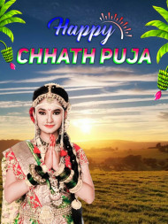 Girl Chhath Puja CB Editing Background Full Stock Download