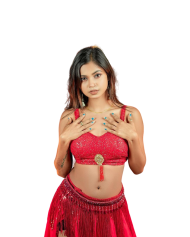 Girl Png Vector File In Red Dress Sona Day Transparent Photo