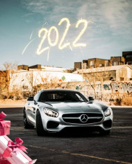 Happy New year 2022 Background Picsart CB  Car