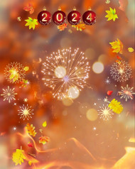 Happy New Year 2024 Free Editing Background CB Images Full HD