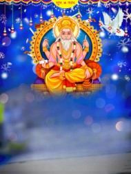 Happy Vishwakarma Day Puja CB Editing Background Download Free