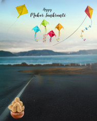 Hd Makar Sankranti New Editing Background Free